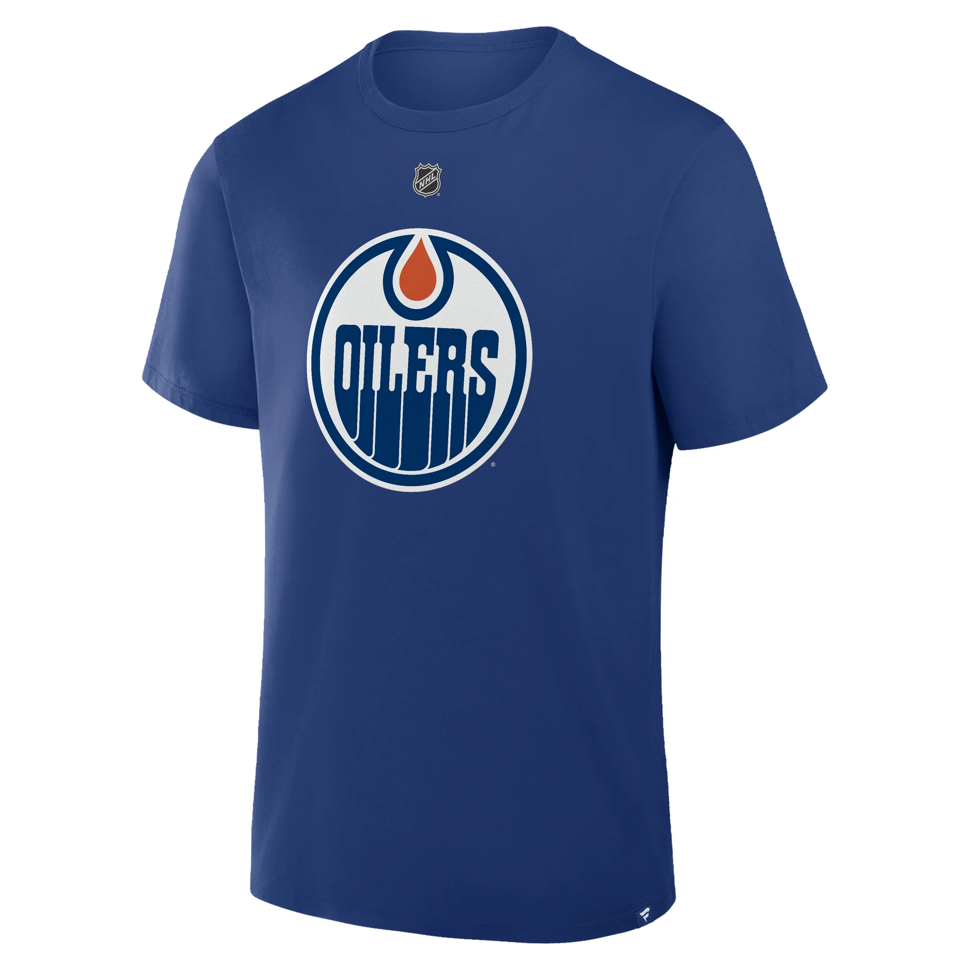 Leon Draisaitl Edmonton Oilers 2025-26 Name & Number Blue T-Shirt - Image 2