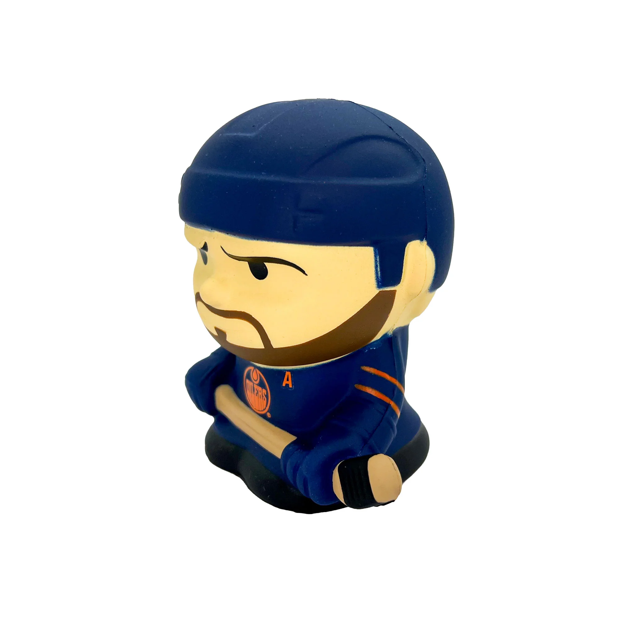Leon Draisaitl Edmonton Oilers Alternate Navy Jersey SqueezyMates Toy - Image 3