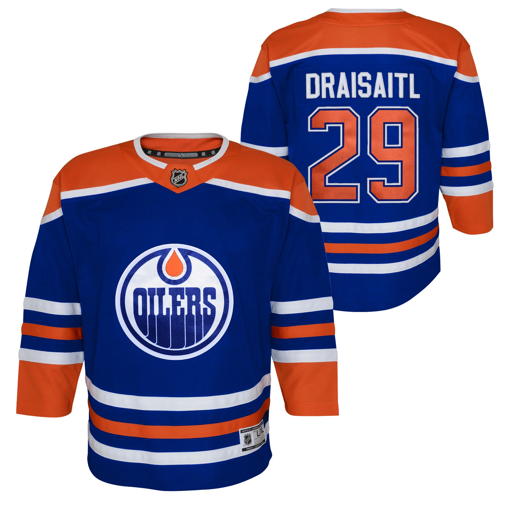 Leon Draisaitl Edmonton Oilers Infant Royal Blue Home Jersey - Image 3