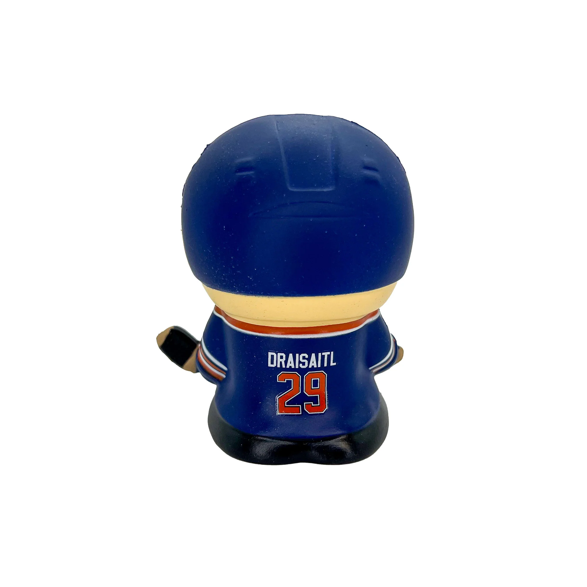Leon Draisaitl Edmonton Oilers Royal Jersey SqueezyMates Toy - Image 2