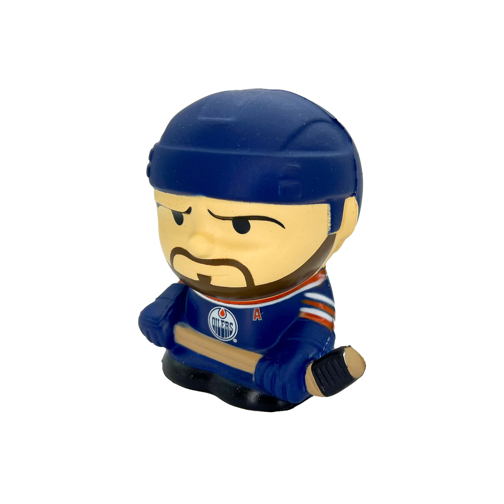 Leon Draisaitl Edmonton Oilers Royal Jersey SqueezyMates Toy - Image 3