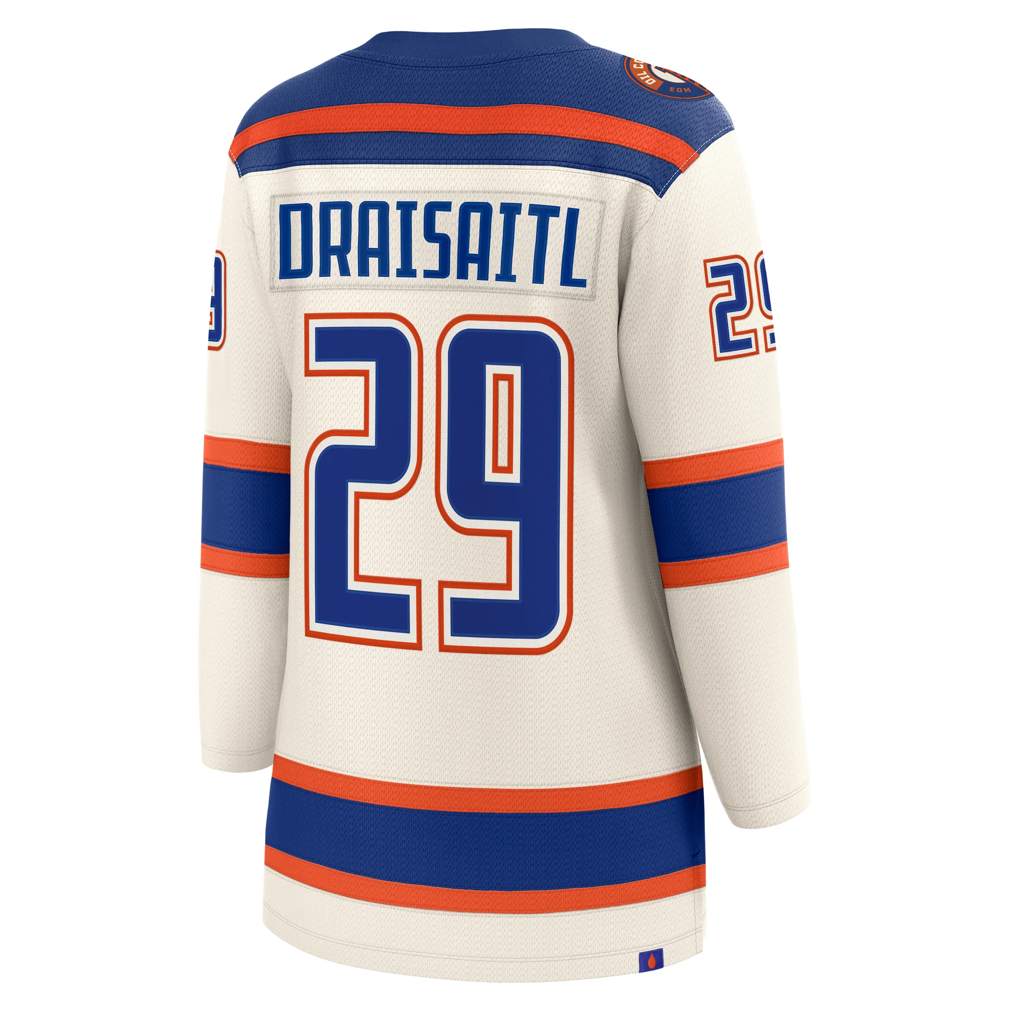 Leon Draisaitl Edmonton Oilers Women's Fanatics Breakaway Cream Alternate Jersey