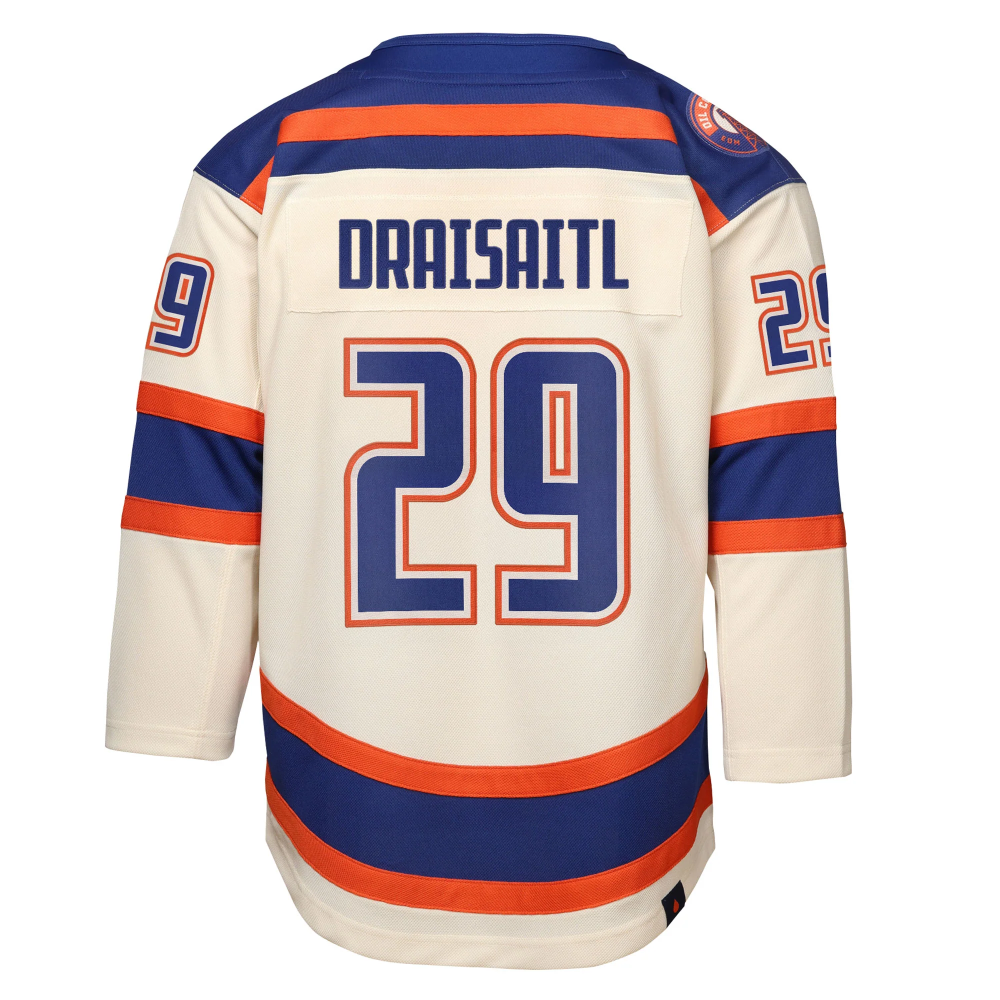 Leon Draisaitl Edmonton Oilers Youth 2025-26 Cream Alternate Jersey