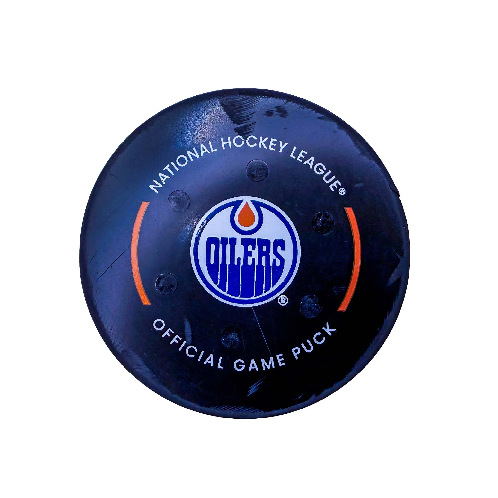 Mason Appleton Winnipeg Jets Goal Puck - Oct. 9/2024 vs Edmonton Oilers #24879
