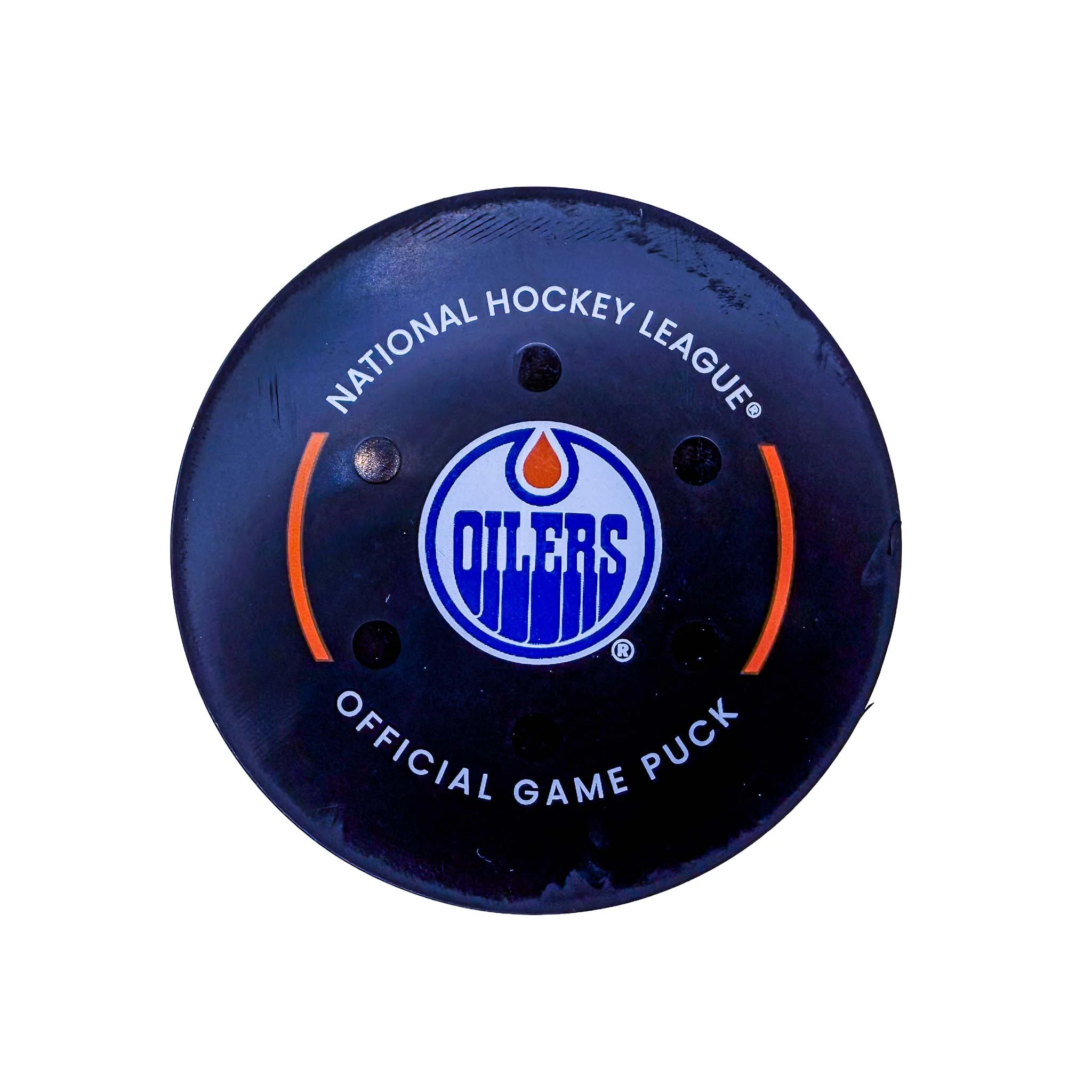 Pavel Buchnevich St. Louis Blues Goal Puck - Apr. 9/2025 vs Edmonton Oilers #25077