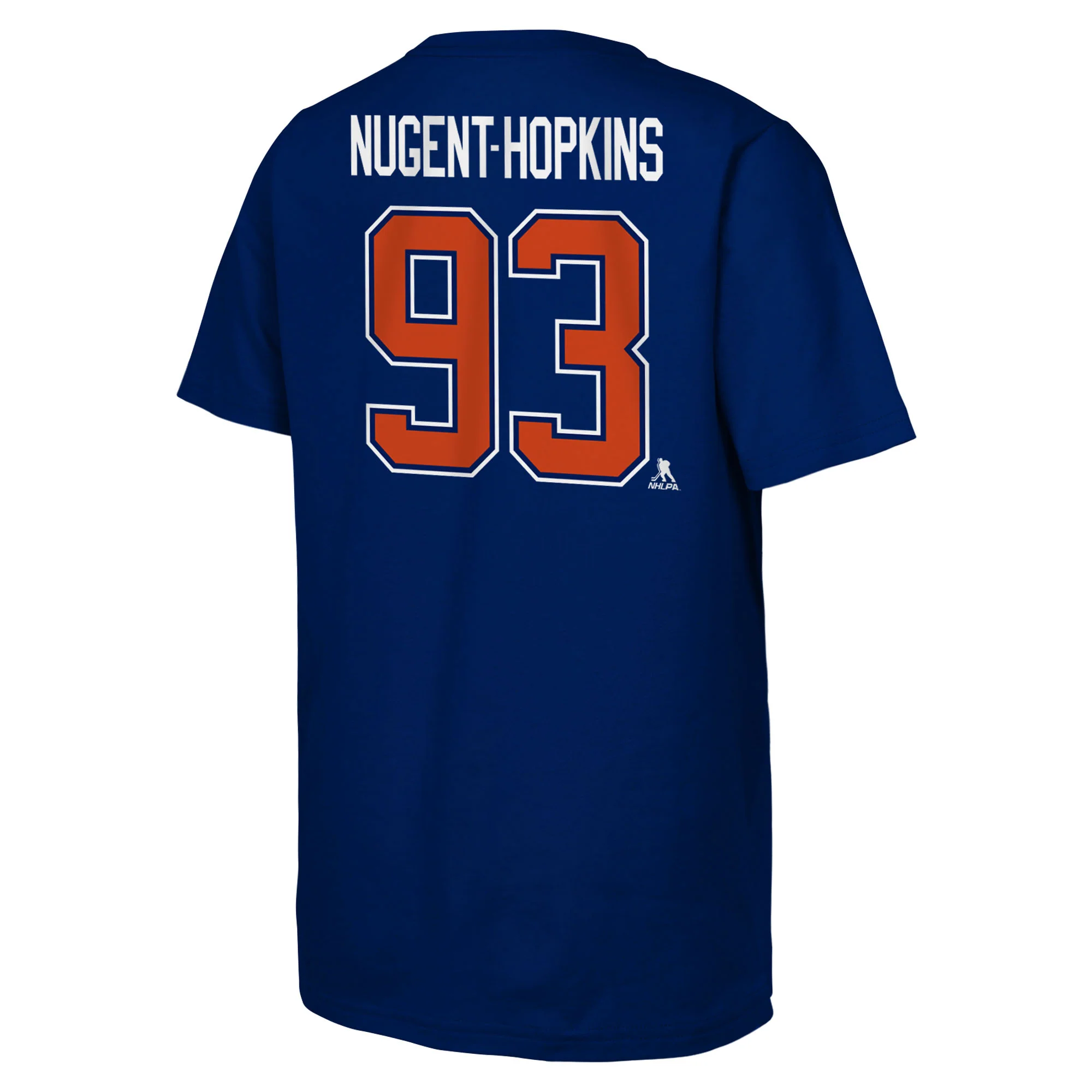 Ryan Nugent-Hopkins Edmonton Oilers Youth Outerstuff Royal Player Name & Number T-shirt
