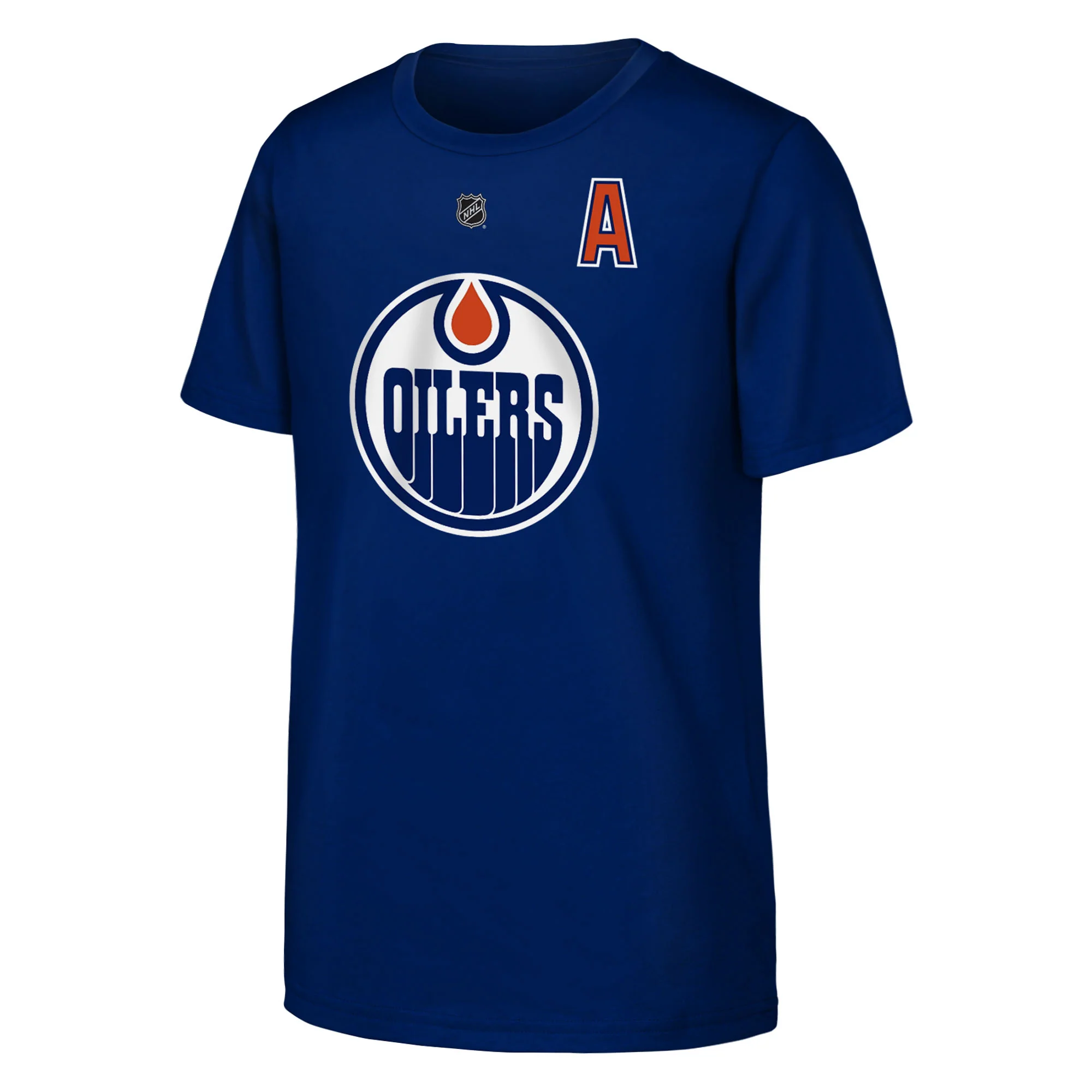 Ryan Nugent-Hopkins Edmonton Oilers Youth Outerstuff Royal Player Name & Number T-shirt - Image 2